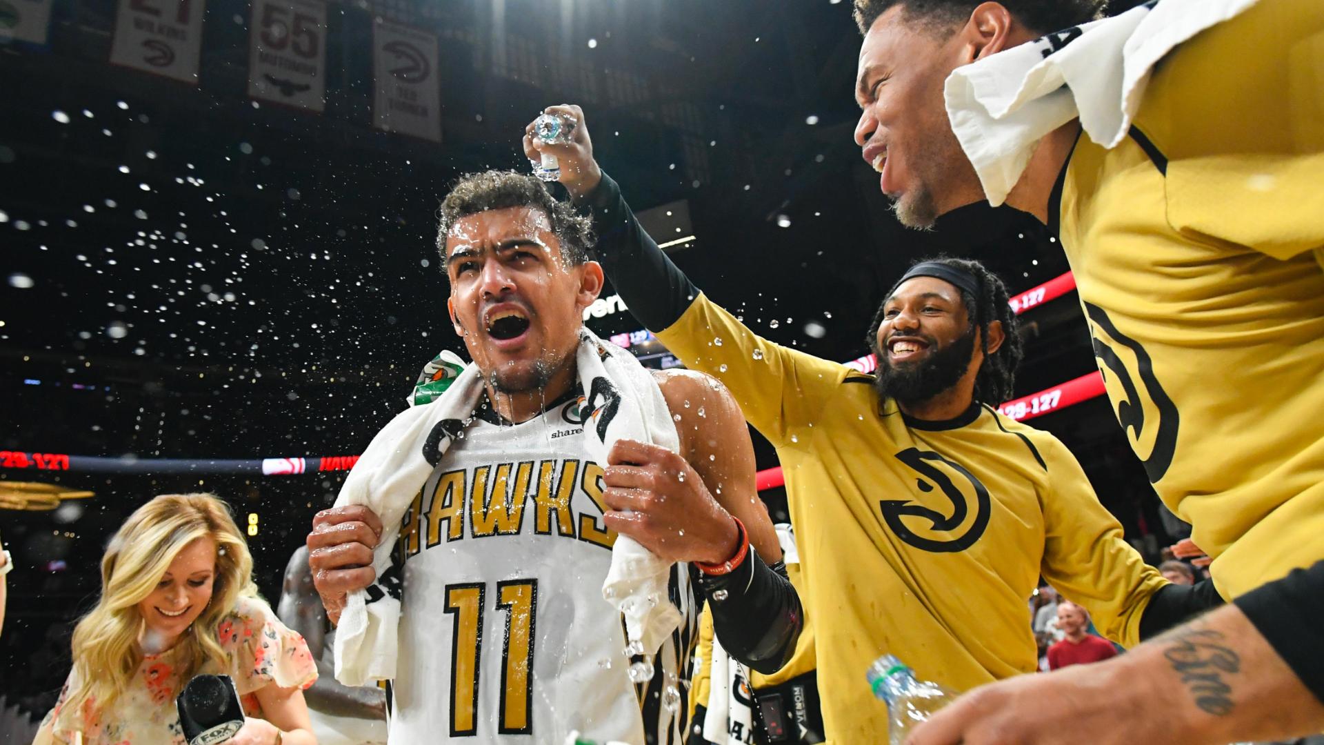 Trae Young hits game winner as Hawks beat 76ers