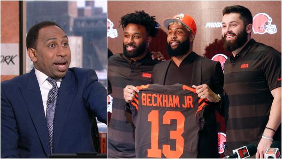 Stephen A. not crowning Browns' offense No. 1 yet
