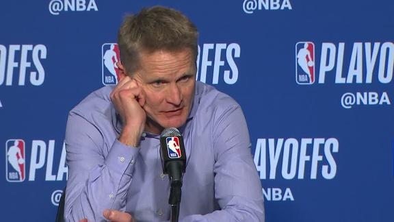Kerr on Warriors' loss: 'We stopped playing'