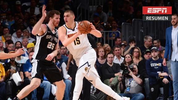 Nuggets Remontan E Igualan Match Ante Spurs Nuggets Remontan E Igualan Match Ante Spurs