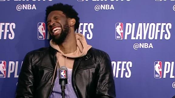 Embiid jokes about Warriors blowing 3-1 series lead