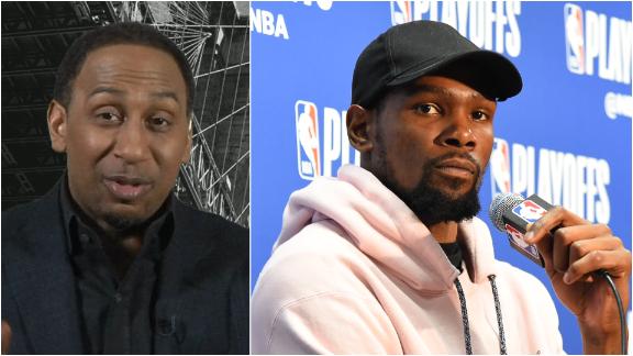 Stephen A.: KD can handle anything he wants in NY
