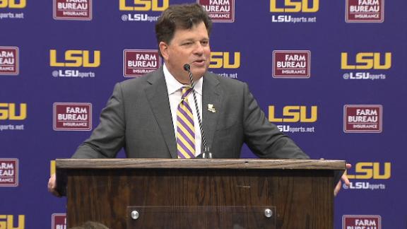 New LSU AD: 'I'm back home'