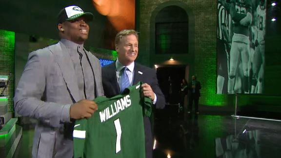 Jets pick Quinnen Williams No. 3 overall