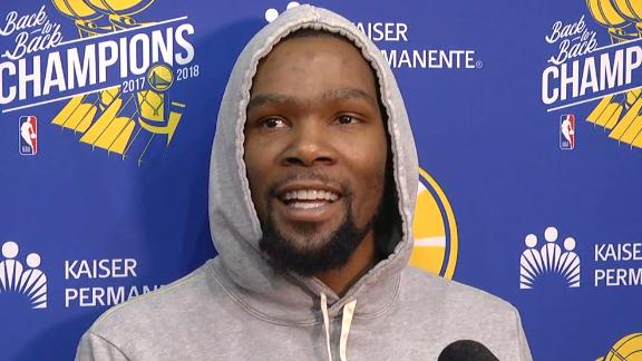 Durant responds to critics who say Warriors don't need him