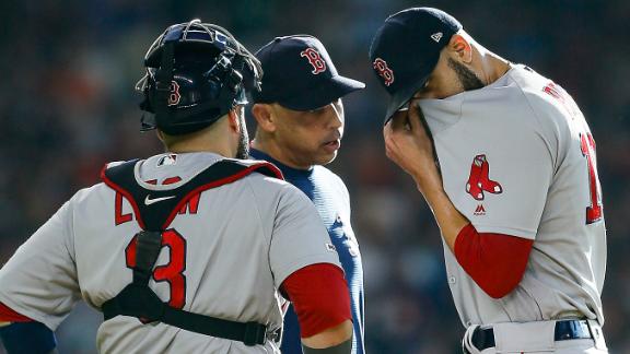 Price leaves game with flu-like symptoms in 1st inning