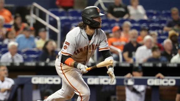 Giants snap 7-game skid by beating Marlins 3-1 - ABC7 San Francisco