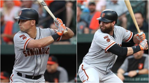 MLB scores Giants reach 500 with 81 win over San Diego  McCovey  Chronicles