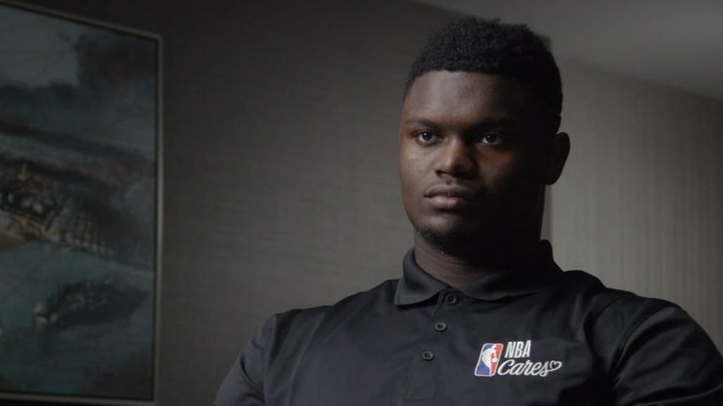 Zion feels no pressure being the face of a franchise