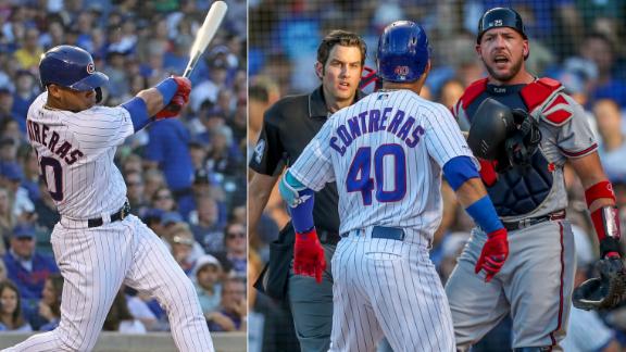 Contreras' homer sparks bases-clearing altercation