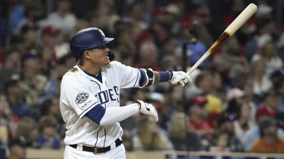 Machado, Reyes each homer twice in Padres' 12-2 win vs Cards - ABC30 Fresno
