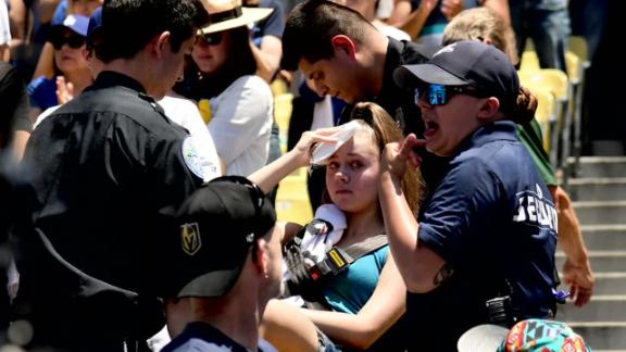 Toddler hit in face by foul ball at New York Yankees game - ABC7 New York