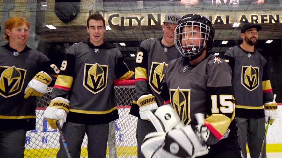 Fleury, Golden Knights make teen's wish come true