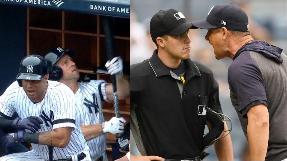 Bret Boone responds to viral ejection of Yankees' Aaron Boone