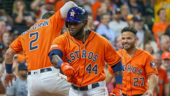 Astros hit back-to-back-to-back homers in 3rd