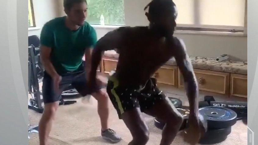 RUMOR: Antonio Brown Video May Indicate Workout Alongside Russell