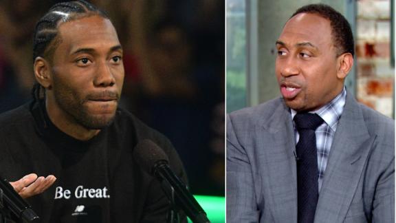 Stephen A.: Lakers have got 'a lot of nerve' to be upset with Kawhi