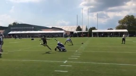 Lloyd drills 55-yard field goal