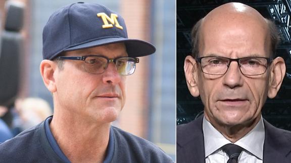 Finebaum: It's all about beating Ohio State for Harbaugh