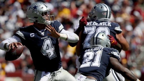 Dak propels Cowboys to big win on the road