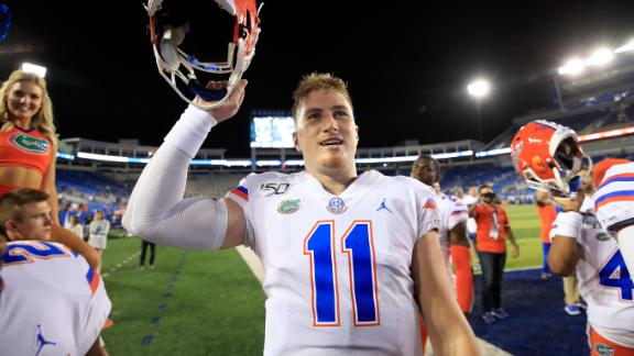 After Franks injury, Trask leads Florida to comeback win