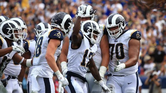 Rams offense overpowers Saints