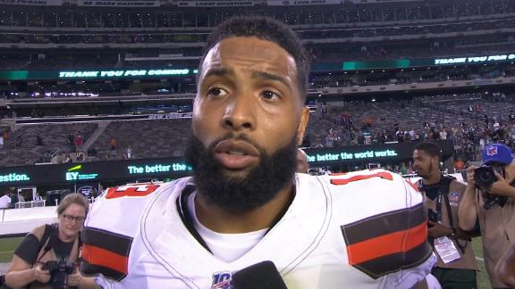 Odell Beckham puts on a show in Browns' victory over Jets - Los