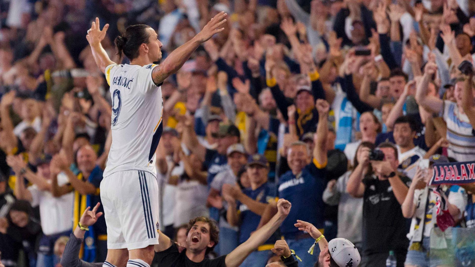 Zlatan makes history, Galaxy score 7 vs. Sporting KC
