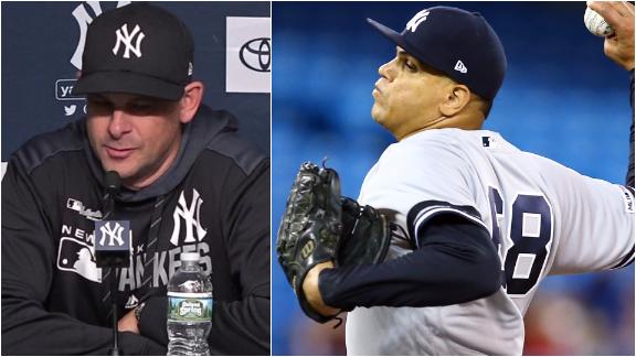 Dellin Betances injury: Yankees RHP suffers partial left Achilles