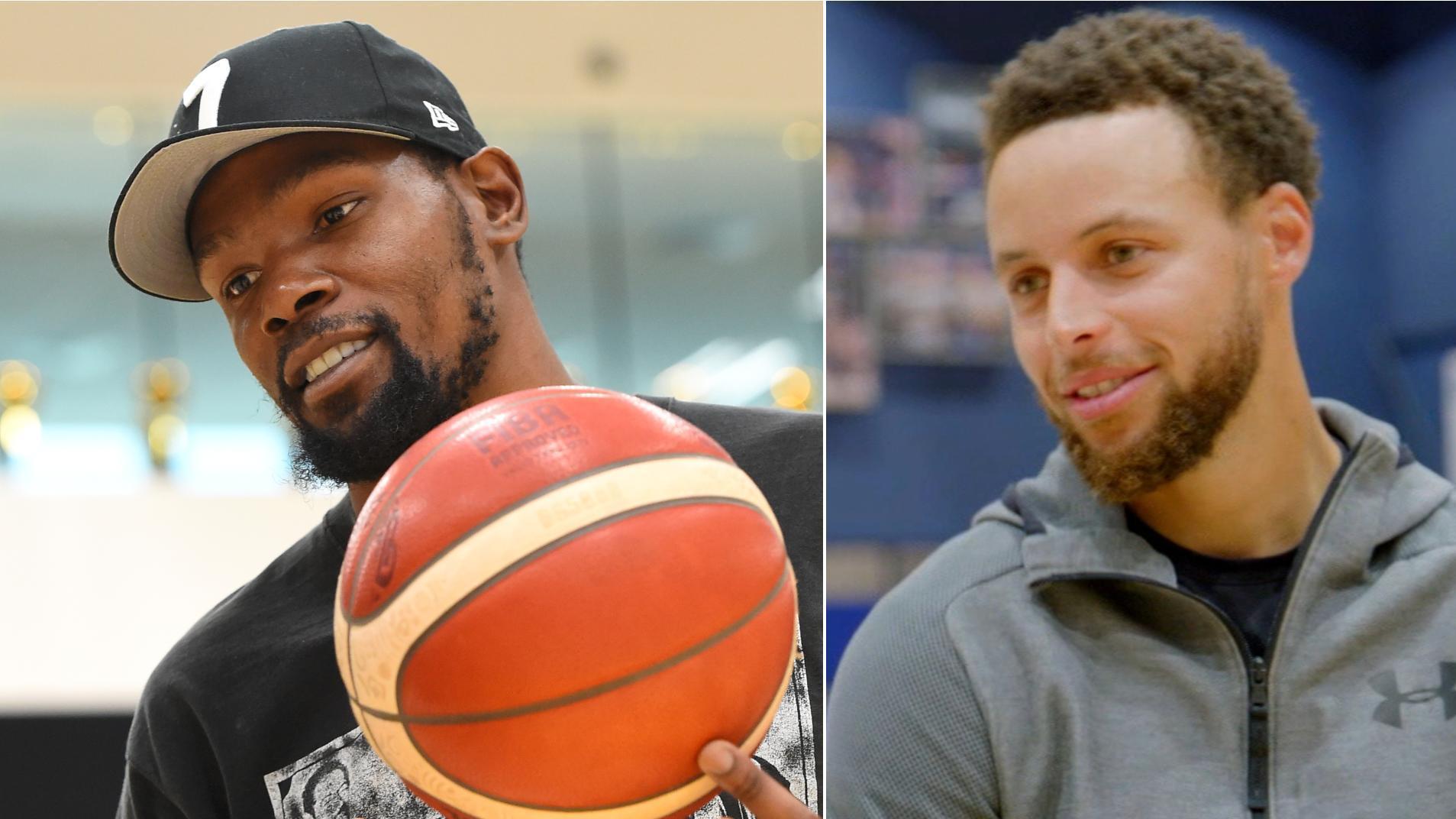 Steph has no hard feelings about KD leaving