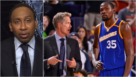 Stephen A.: Kerr and KD's relationship was not good