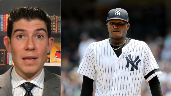 Yankees pitcher Domingo German suspended for domestic violence - ABC News