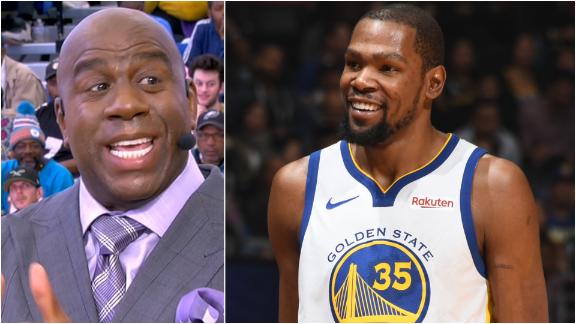 Magic hopes KD finds happiness after leaving Golden State