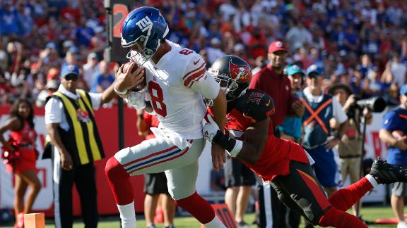 Jones shows off the wheels with first career rushing TD