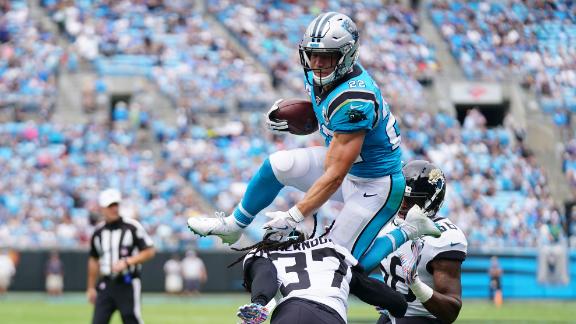 McCaffrey's three TDs highlight Panthers' win over Jags