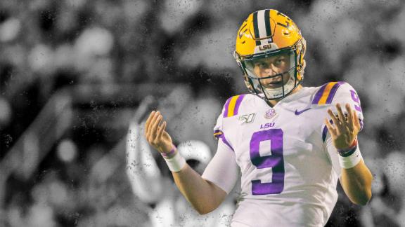 Joe Burrow's surprising rise to LSU star, Heisman favorite