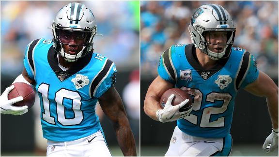 McCaffrey, Samuel go off as Panthers top Bucs