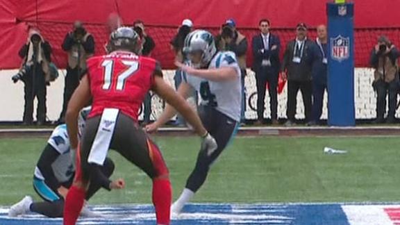 Panthers attempt rare 60-yard free-kick FG