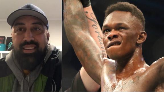 Adesanya's coach initially told him to train elsewhere