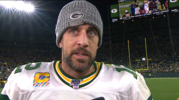 Rodgers: It didn't feel like a win until the end