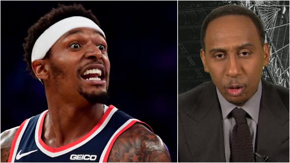 Stephen A. sends his condolences to Bradley Beal
