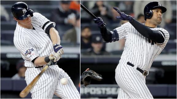 LeMahieu, Hicks hammer HRs off Verlander in 1st