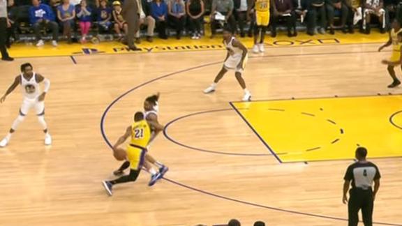 Norvell breaks Poole's ankles