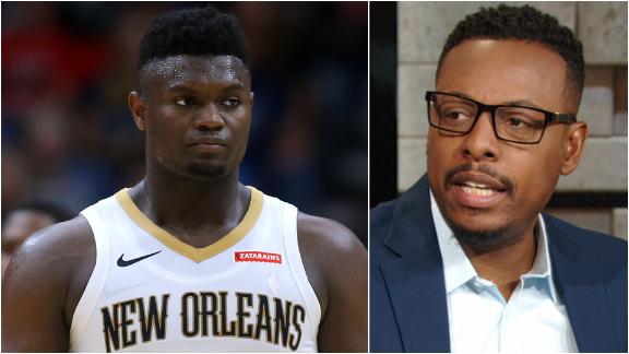 Pierce hopes Zion's injury isn't long term