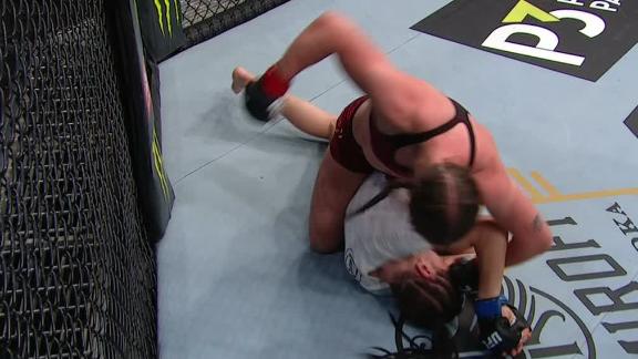 McCann pours on the ground-and-pound