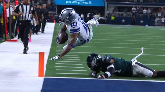 Goedert's fumble leads to Cowboys TD