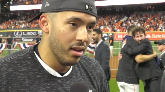Correa 'blacked out' during Altuve walk-off homer