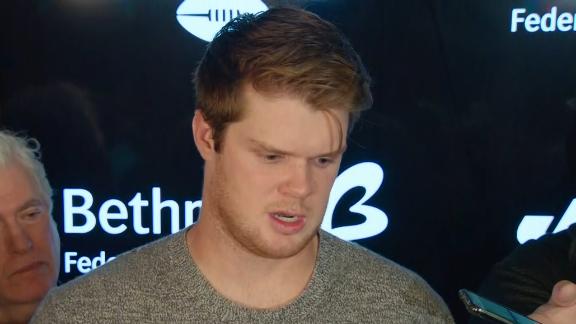Darnold reacts to his 'seeing ghosts' comment