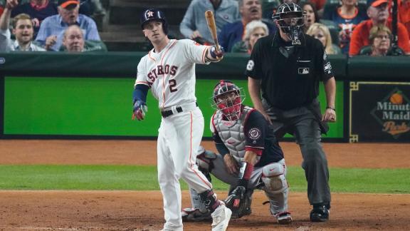 Bregman laces two-run homer, takes his time around the bases