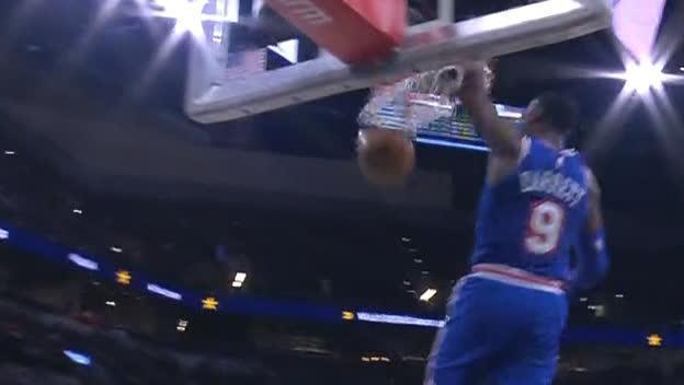 Barrett reaches back for the big slam